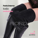 Calça de Couro Aveludada - HotLeg™ + Brinde Exclusivo