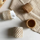 Anel de Guardanapo de Rattan Artesanal para Mesa Posta e Decoração | Itacaré