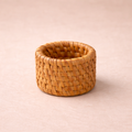 Anel de Guardanapo de Rattan Artesanal para Mesa Posta e Decoração | Itacaré