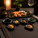 Petisqueira Japonesa de Cerâmica Kit 6 Unidades | Osaka