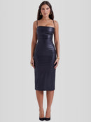 Vestido em Couro Helena